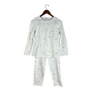 NWT Little White Company Fairy Print Pajamas Girls 11-12 Years 100% Cotton